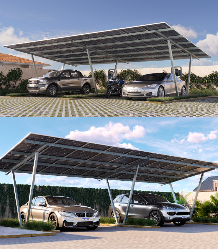 Estrutura Carport Solar