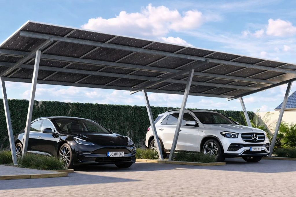 Estrutura Carport Solar